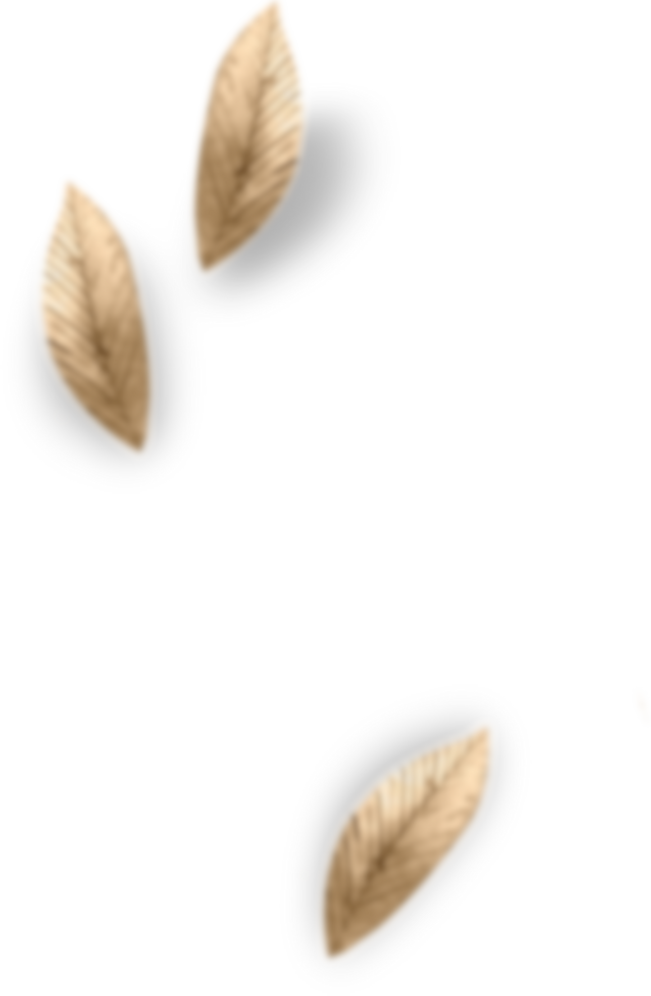 Portrait Golden Leaves